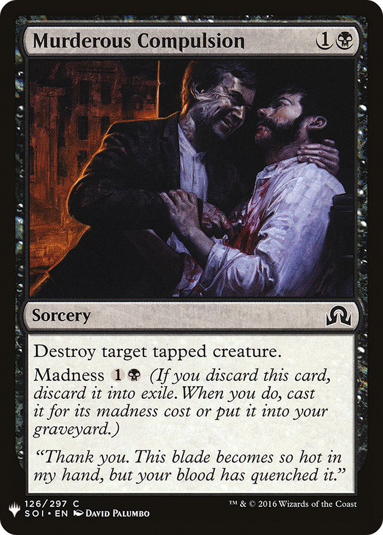 Murderous Compulsion [Mystery Booster]-1
