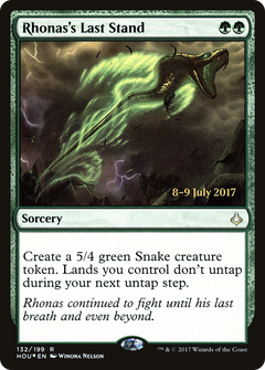 Rhonas's Last Stand [Hour of Devastation Prerelease Promos]-1