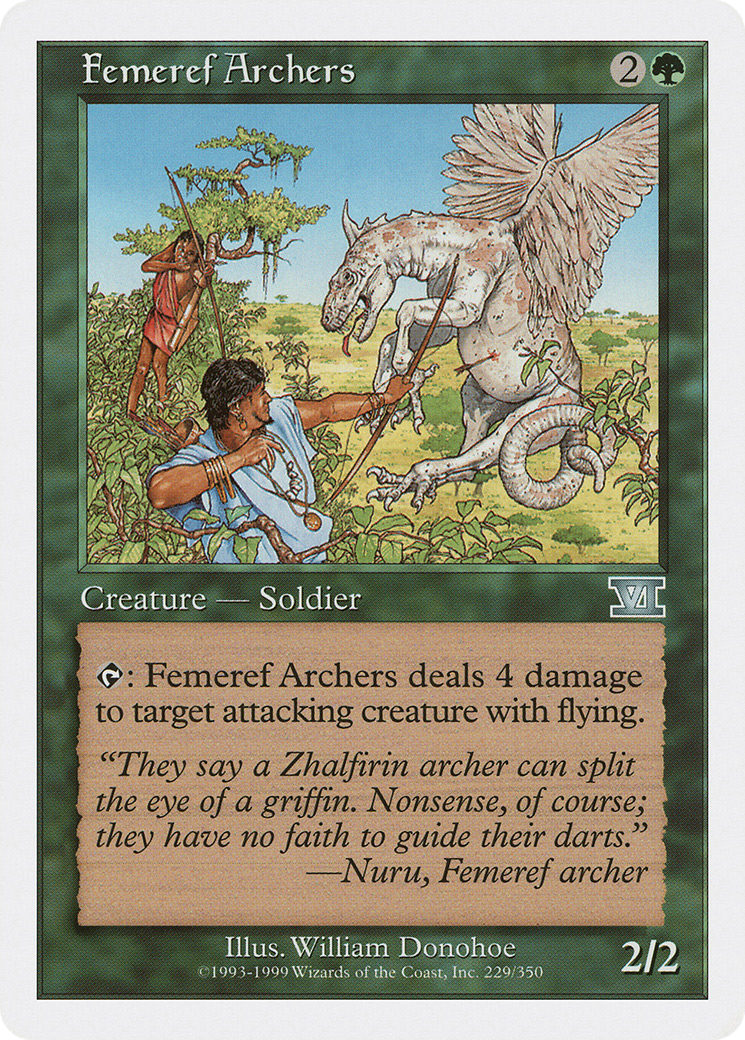 Femeref Archers [Classic Sixth Edition]-1