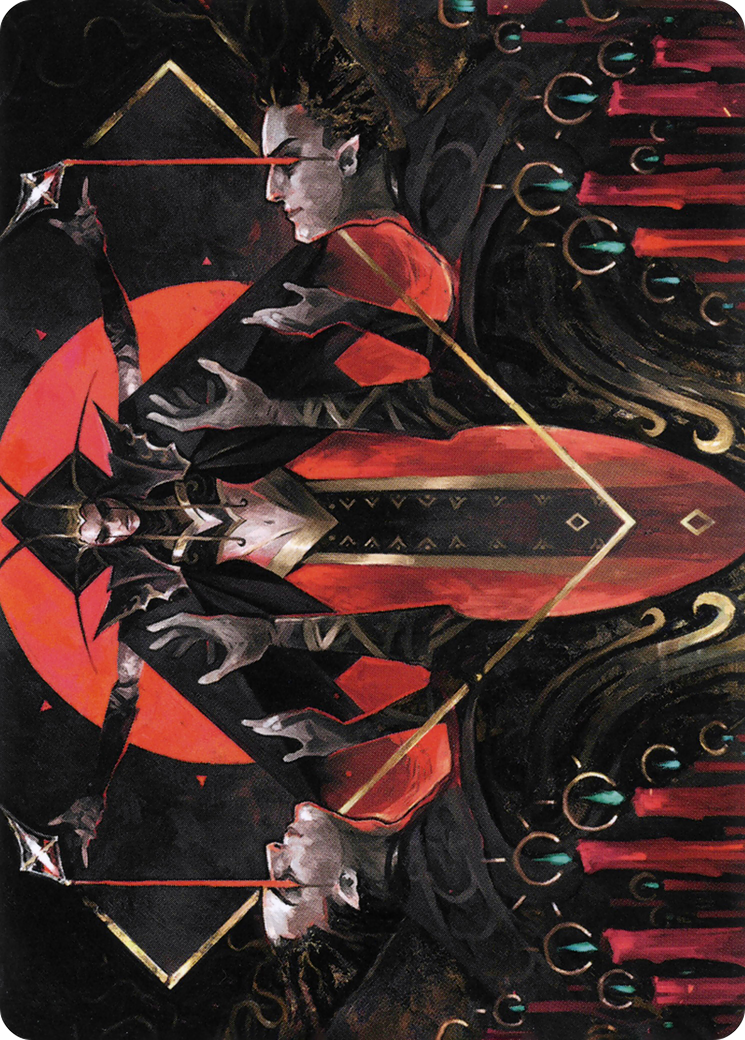 Gift of Fangs // Gift of Fangs (AVOW-034) - Crimson Vow Art Series (Borderless) Foil-3
