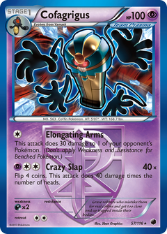 Cofagrigus (57/116) [Black & White: Plasma Freeze]-1