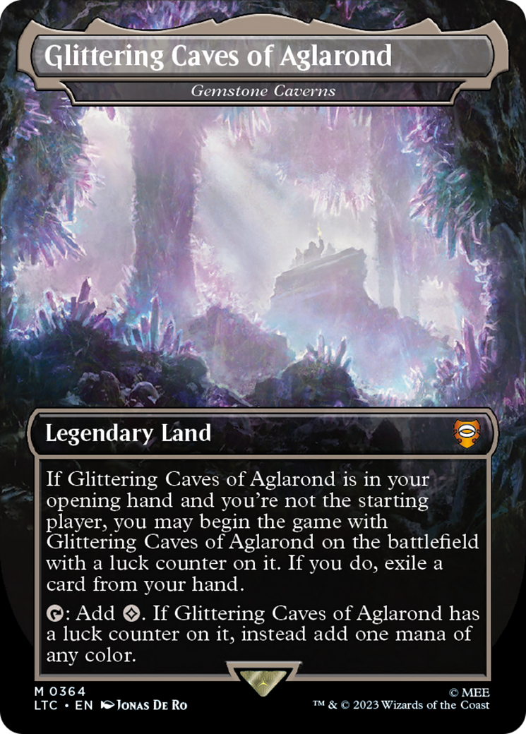 Glittering Caves of Aglarond - Gemstone Caverns [The Lord of the Rings: Tales of Middle-Earth Commander]-1