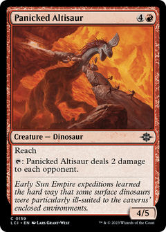 Panicked Altisaur [The Lost Caverns of Ixalan]-1
