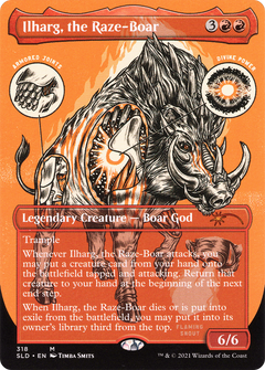 Ilharg, the Raze-Boar (Borderless) [Secret Lair Drop Series]-1