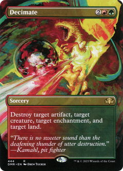 Decimate (Borderless Alternate Art) [Dominaria Remastered]-1
