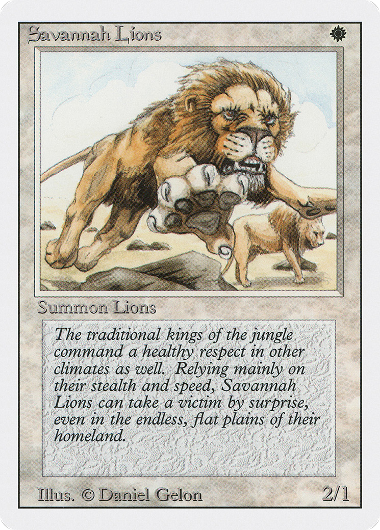 Savannah Lions [Revised Edition]-1