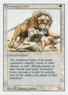Savannah Lions [Revised Edition]-1