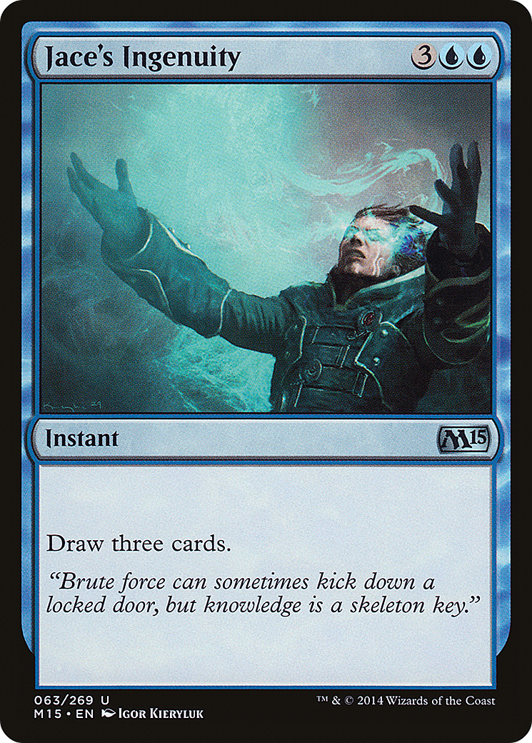 Jace's Ingenuity [Magic 2015]-1