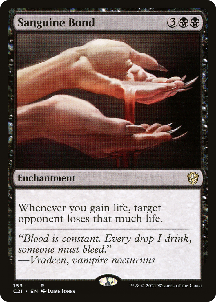 Sanguine Bond [Commander 2021]-1