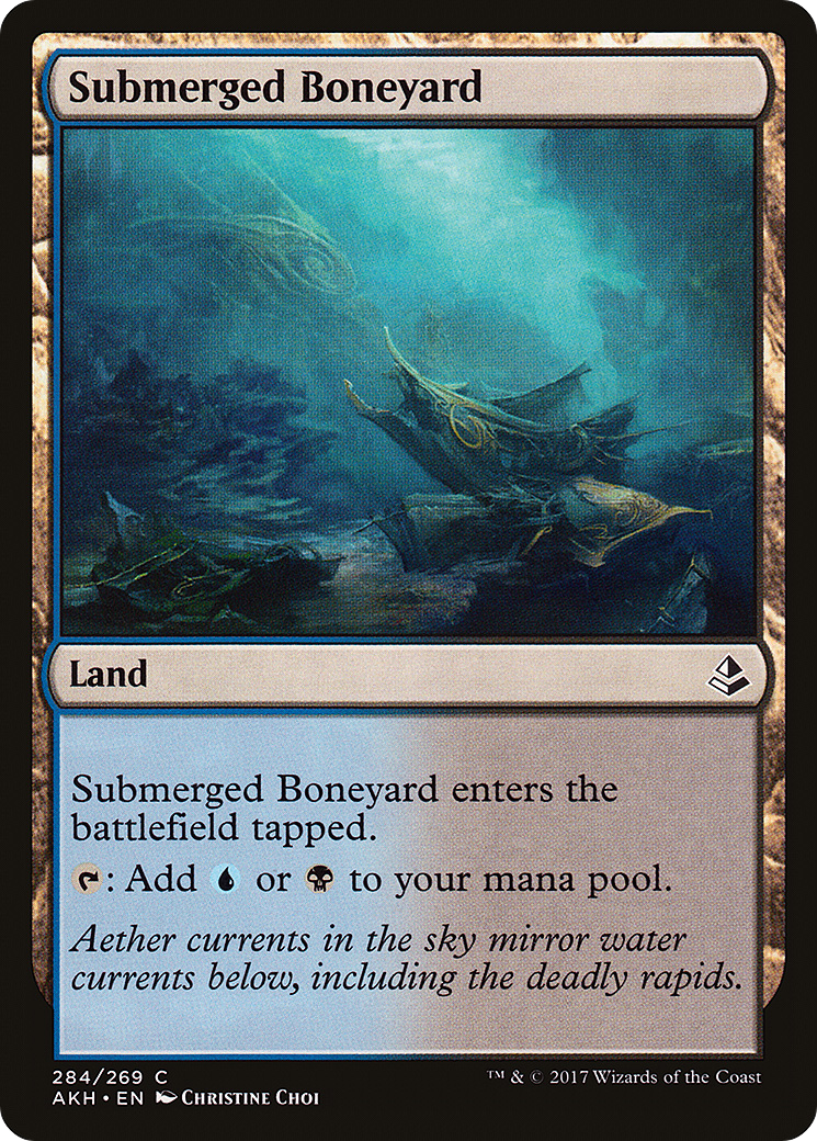 Submerged Boneyard [Amonkhet]-1