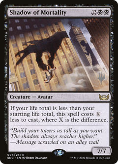 Shadow of Mortality (Promo Pack) [Streets of New Capenna Promos]-1