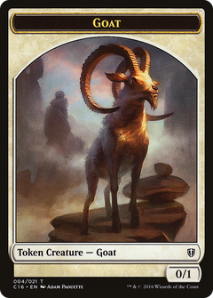 Goat // Thopter Double-Sided Token [Commander 2016 Tokens]-3