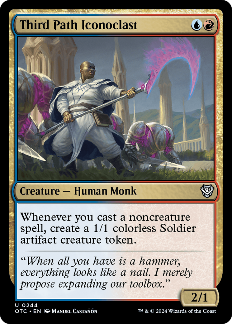 Third Path Iconoclast [Outlaws of Thunder Junction Commander]-1