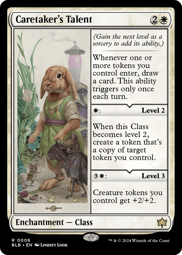 Caretaker's Talent [Bloomburrow]-1