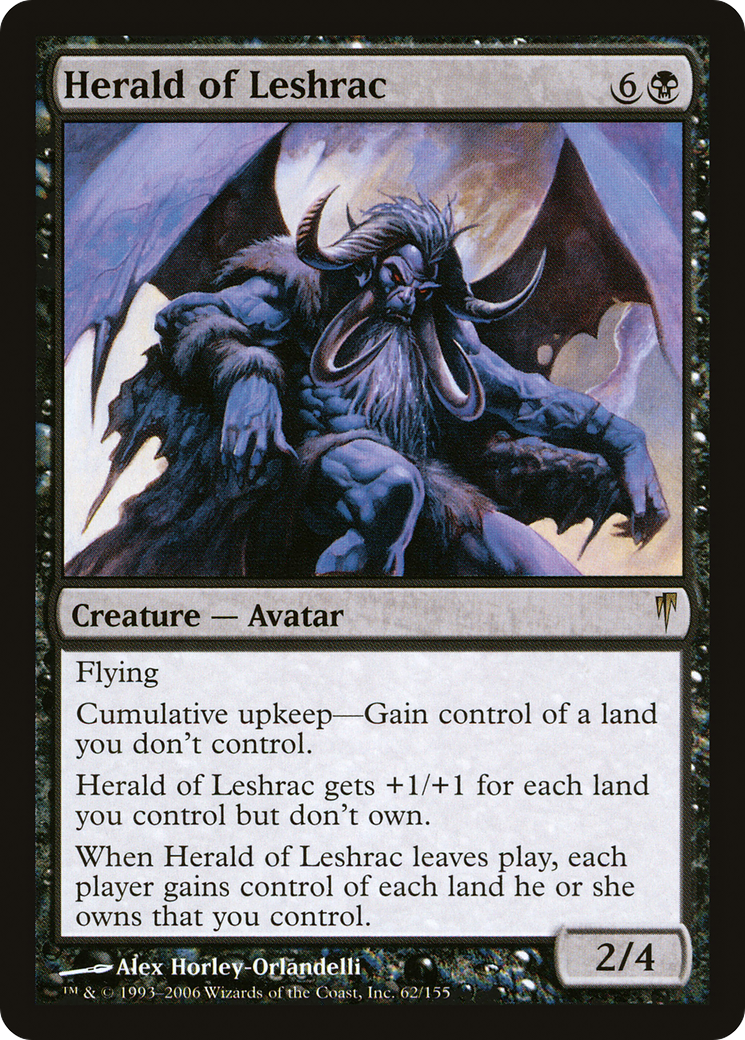 Herald of Leshrac [Coldsnap]-1