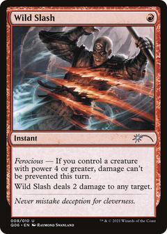 Wild Slash (UMP-008) - Pioneer Challenger Decks 2021-1
