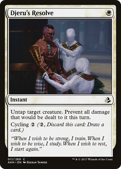 Djeru's Resolve [Amonkhet]-1