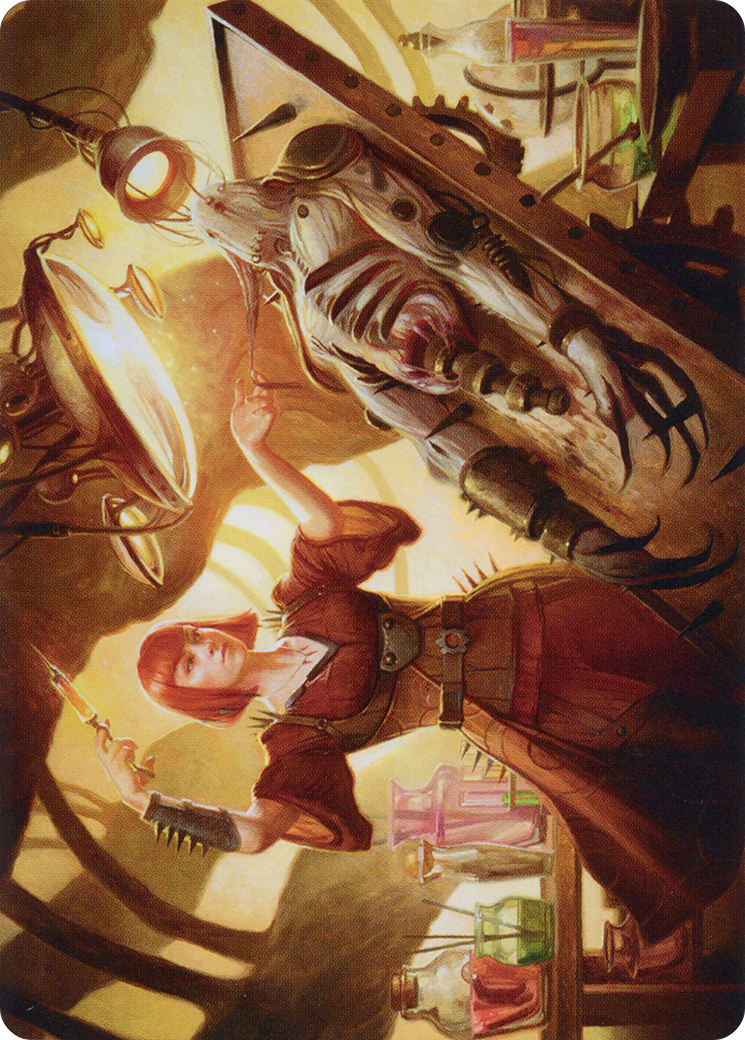 Ashnod, Flesh Mechanist // Ashnod, Flesh Mechanist (ABRO-015) - The Brothers' War Art Series (Borderless)-3