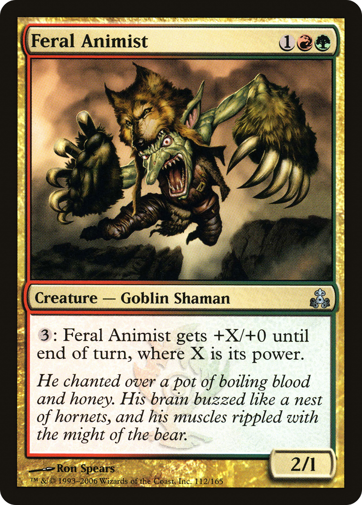 Feral Animist [Guildpact]-1
