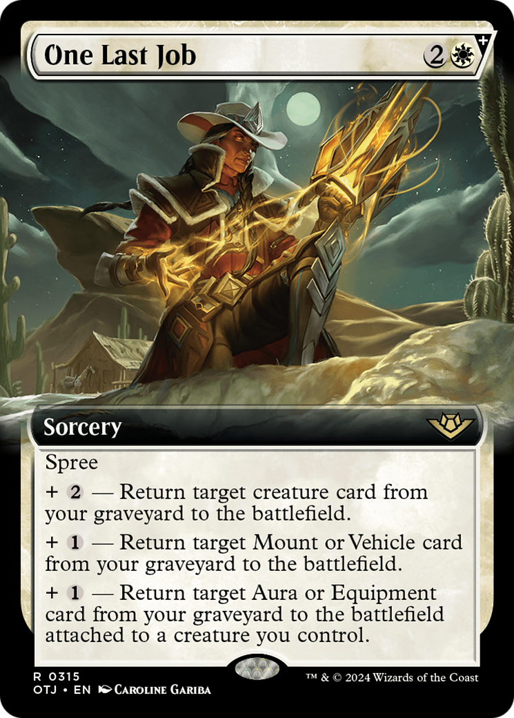 One Last Job (Extended Art) [Outlaws of Thunder Junction]-1
