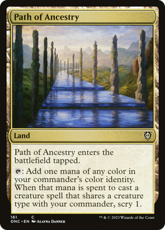 Path of Ancestry [Phyrexia: All Will Be One Commander]-1