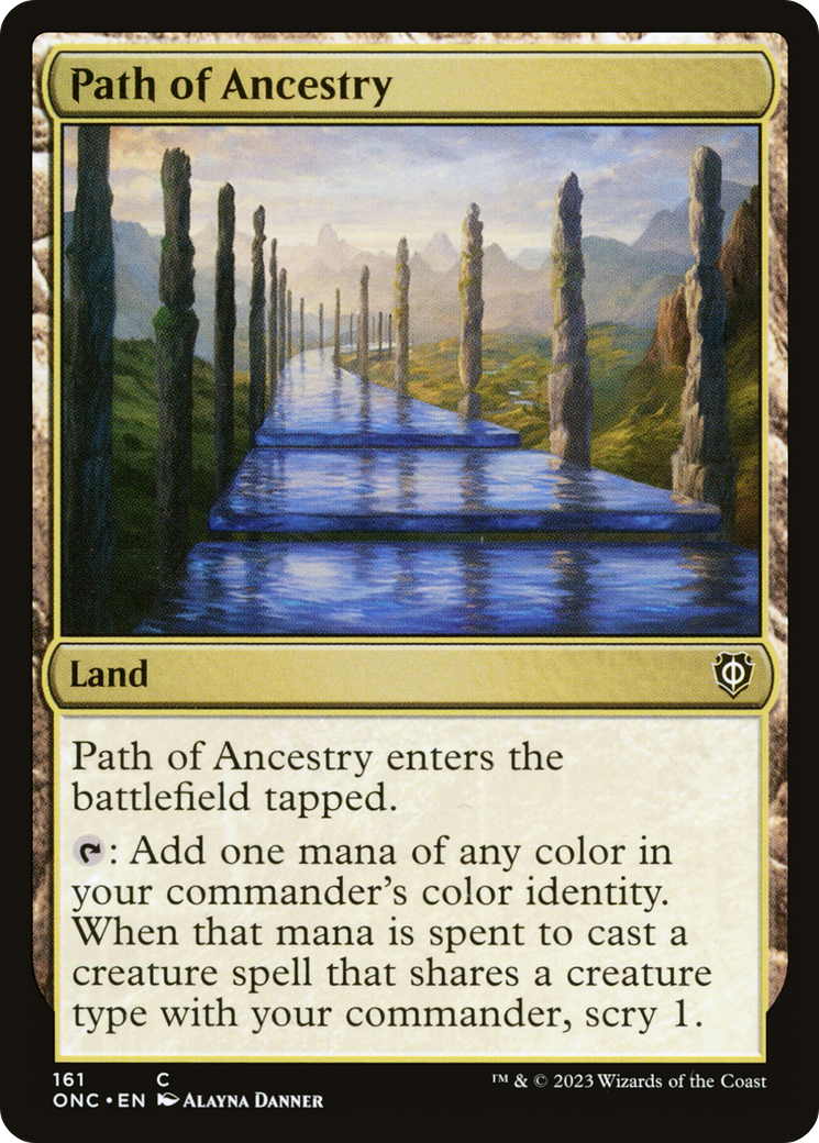 Path of Ancestry [Phyrexia: All Will Be One Commander]-1