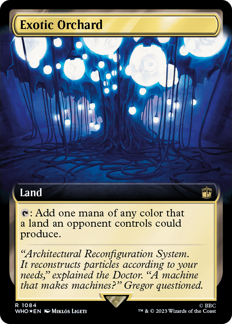 Exotic Orchard (Extended Art) (Surge Foil) [Doctor Who]-1