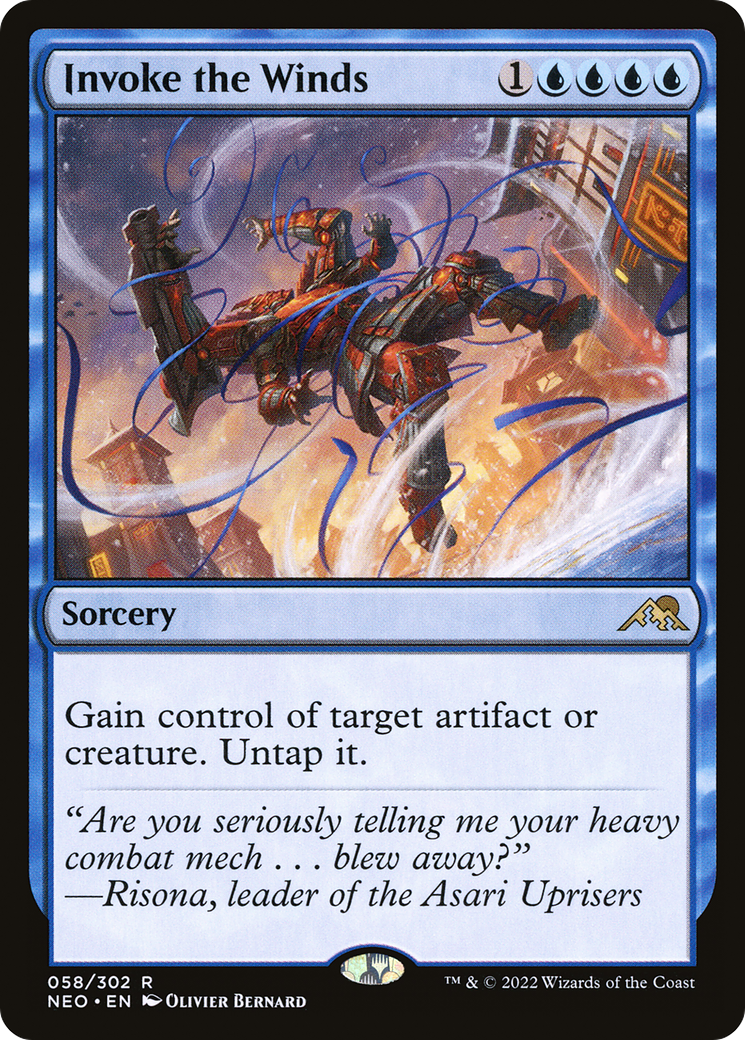Invoke the Winds [Kamigawa: Neon Dynasty]-1