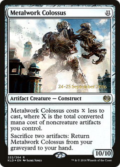 Metalwork Colossus [Kaladesh Prerelease Promos]-1