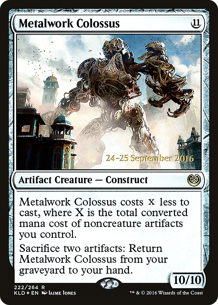 Metalwork Colossus [Kaladesh Prerelease Promos]-1