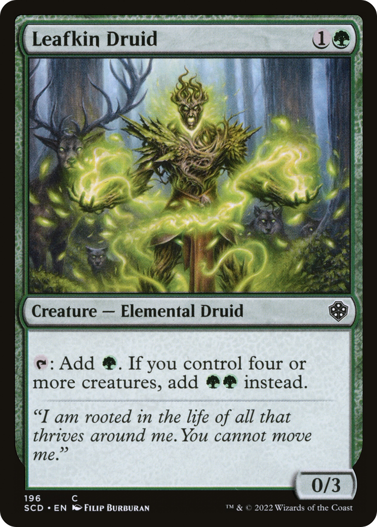 Leafkin Druid [Starter Commander Decks]-1