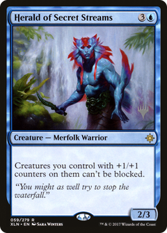 Herald of Secret Streams (Promo Pack) [Ixalan Promos]-1