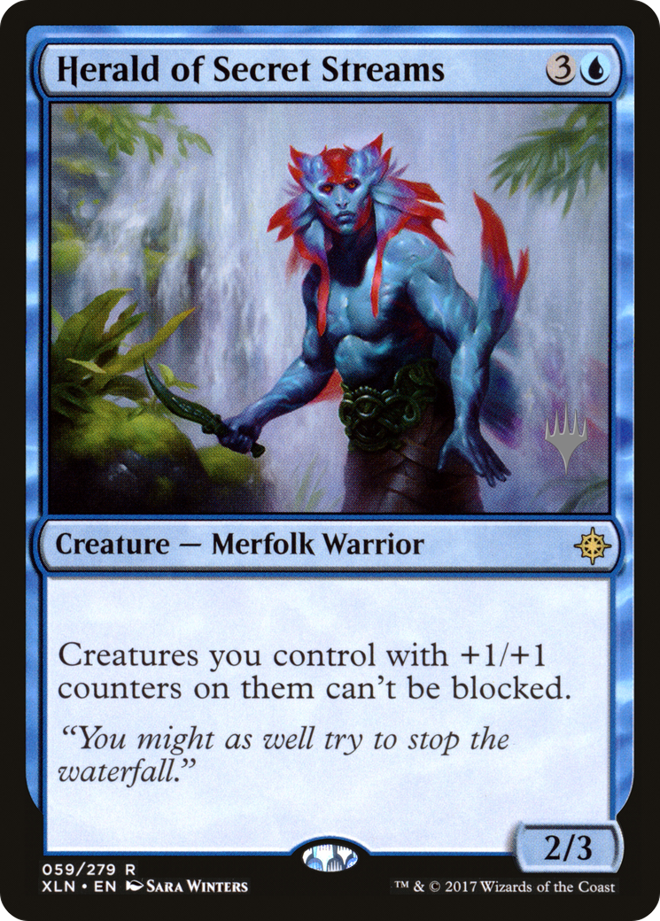 Herald of Secret Streams (Promo Pack) [Ixalan Promos]-1