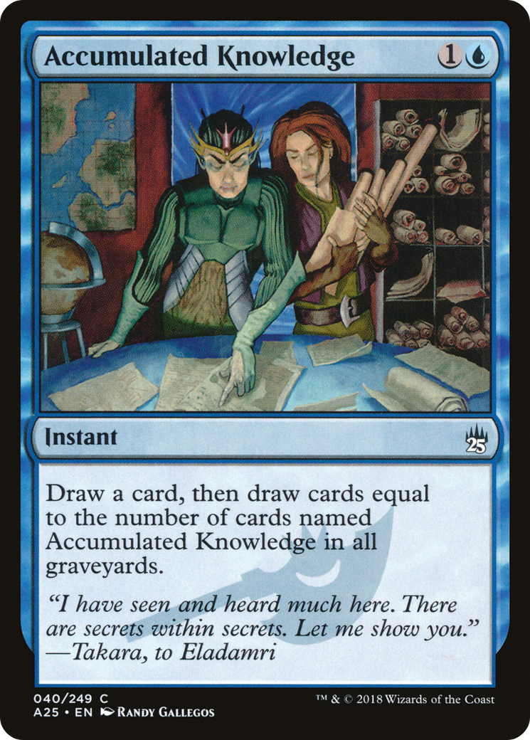 Accumulated Knowledge [Masters 25]-1