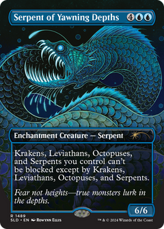 Serpent of Yawning Depths [Secret Lair Drop Series]-1