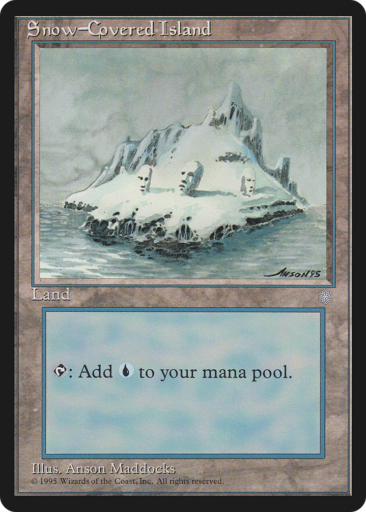 Snow-Covered Island [Ice Age]-1