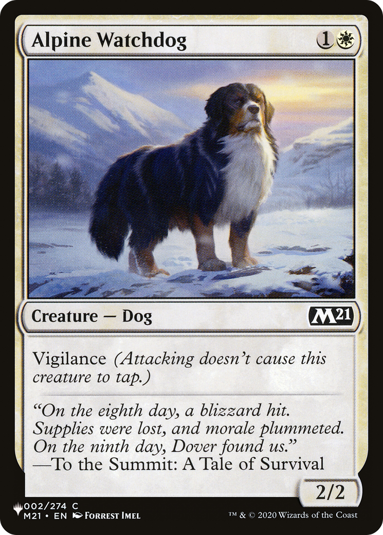 Alpine Watchdog [The List]-1