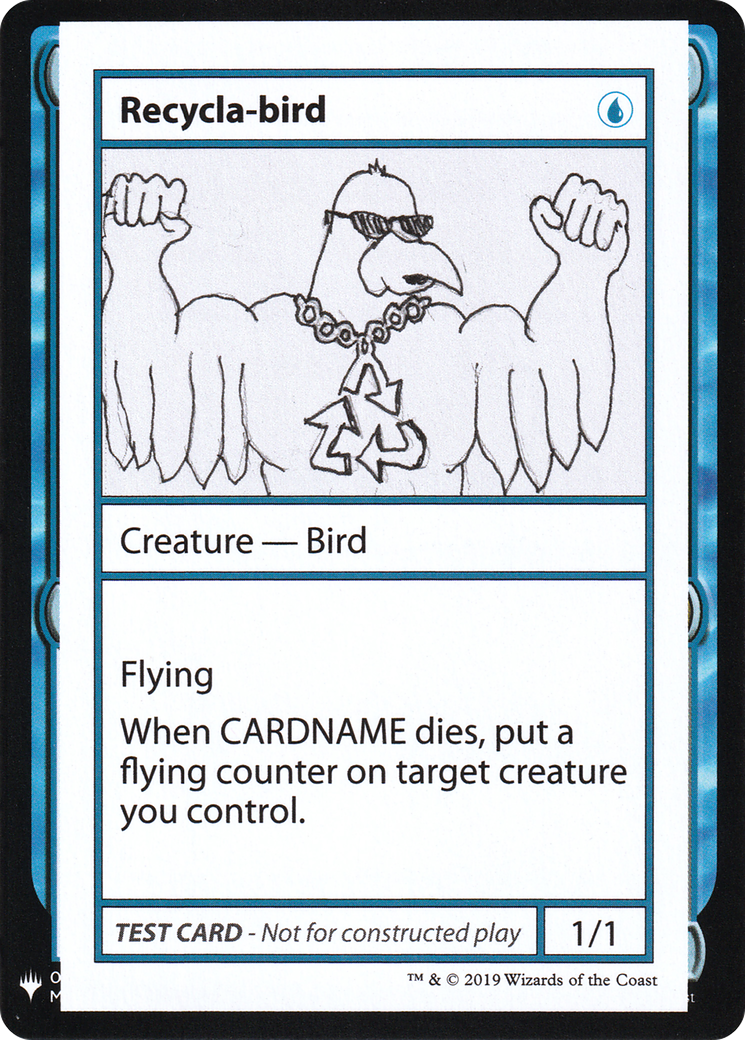 Recycla-bird [Mystery Booster Playtest Cards]-1