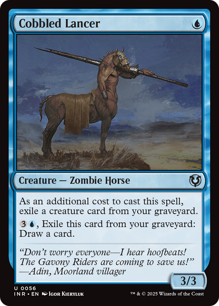 Cobbled Lancer [Innistrad Remastered]-1