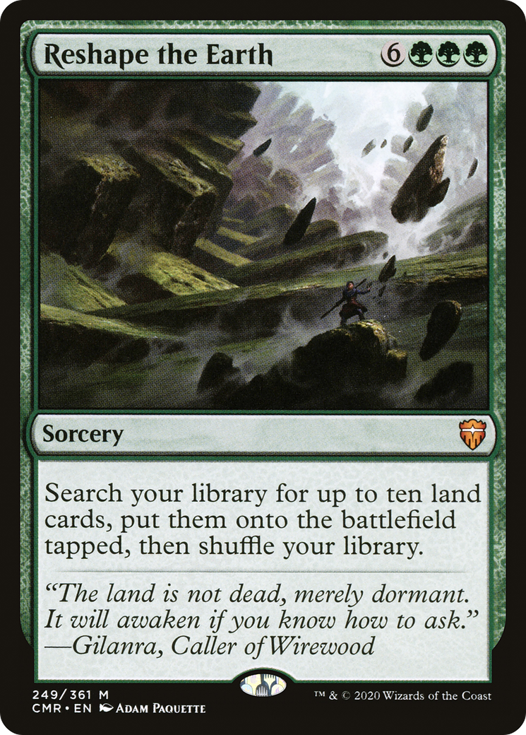 Reshape the Earth [Commander Legends]-1