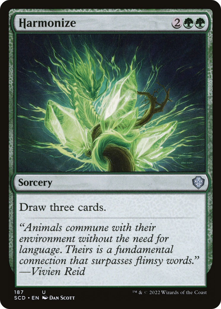 Harmonize [Starter Commander Decks]-1