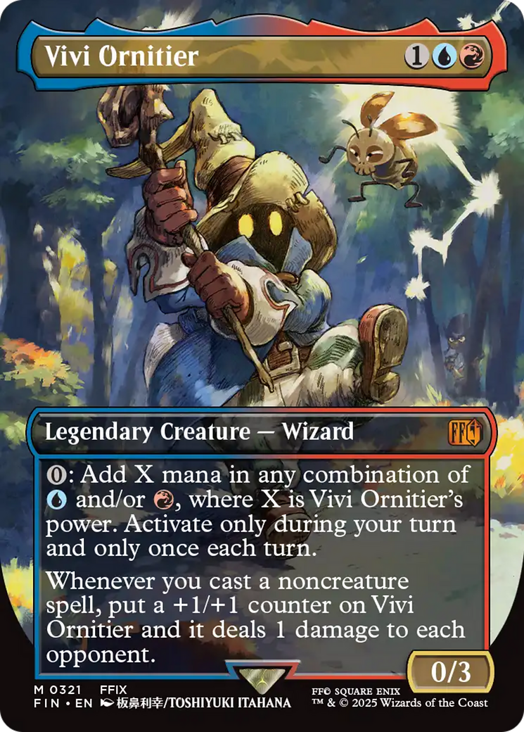 Vivi Ornitier (Borderless) (FIN-321) - FINAL FANTASY (Borderless) Foil-1