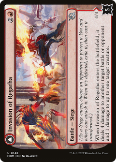 Invasion of Regatha // Disciples of the Inferno [March of the Machine]-3