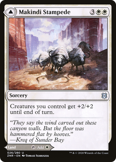 Makindi Stampede // Makindi Mesas [Zendikar Rising]-3
