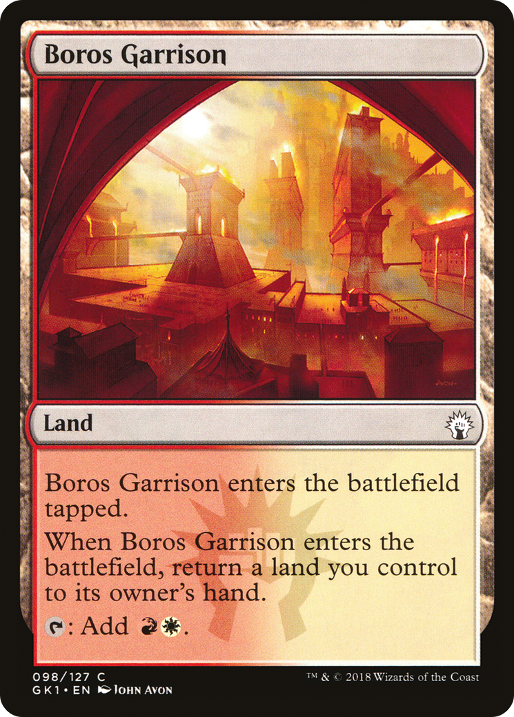Boros Garrison [Guilds of Ravnica Guild Kit]-1
