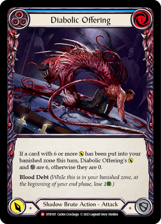 Diabolic Offering [DTD107] (Dusk Till Dawn)  Rainbow Foil-2