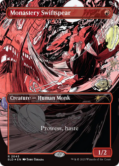 Monastery Swiftspear (2043) (Raised Foil) [Secret Lair Drop Series]-1
