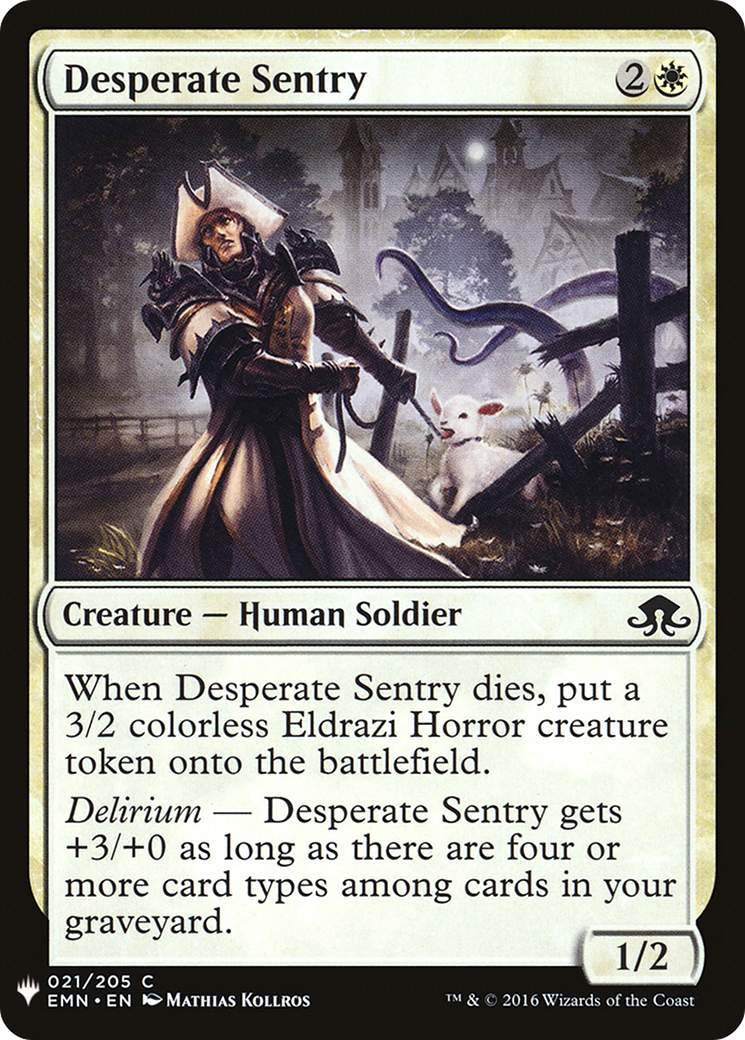 Desperate Sentry [Mystery Booster]-1