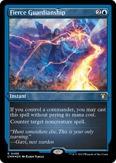 Fierce Guardianship (Foil Etched) [Commander Masters]-1