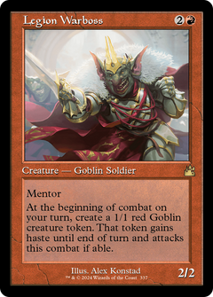 Legion Warboss (Retro Frame) [Ravnica Remastered]-1